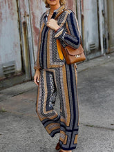 Load image into Gallery viewer, Fashion Casual Retro Pattern Ladies Suit
