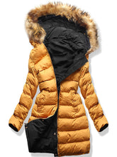 Load image into Gallery viewer, Double-Sided Fur Collar Women's Coats
