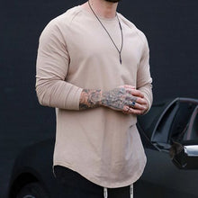 Load image into Gallery viewer, Comfortable Round Neck Long Sleeve Men's Top
