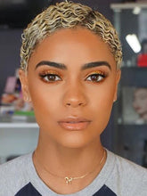 Load image into Gallery viewer, Golden Lush Short Hair Chemical Fiber Wig
