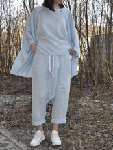 Load image into Gallery viewer, Women's Washed Linen Loose Suit
