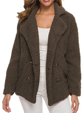 Load image into Gallery viewer, Autumn and Winter Thick Plush Ladies Jacket
