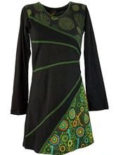 Load image into Gallery viewer, Contrast Color Slimming Leisure Women's Casual Dress
