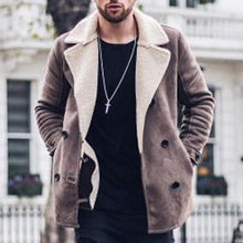 Load image into Gallery viewer, Fall/winter Fashion Lapel Coat
