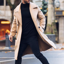 Load image into Gallery viewer, Fashionable Double Breasted Lapel Coat
