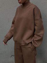 Load image into Gallery viewer, Casual Sports Solid Color Loose Ladies Suit
