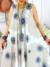 Load image into Gallery viewer, Bohemian Sleeveless Casual Dress
