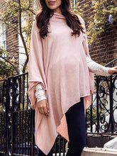 Load image into Gallery viewer, High Neck Knitted Maternity Top
