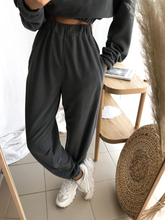 Load image into Gallery viewer, High Neck Zipper Sports Casual Women's Suit
