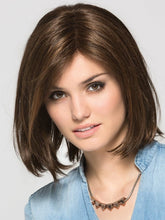 Load image into Gallery viewer, Brown Fashion Center Split Rose Net Wig
