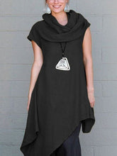 Load image into Gallery viewer, Cotton Linen Pile Collar Sleeveless Women's Suits
