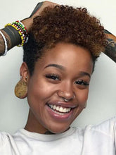 Load image into Gallery viewer, Gradient Color Fashion Female Short Curly Wig

