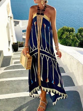 Load image into Gallery viewer, National Style Long Holiday Women's Dress
