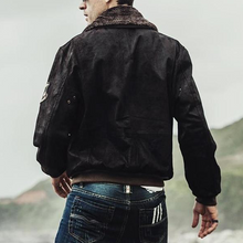 Load image into Gallery viewer, Fleece Collar Casual Fashion Men's Cotton Jacket
