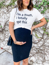 Load image into Gallery viewer, Fashion Slim Plus Size Maternity Dress
