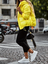 Load image into Gallery viewer, Fashion Short Warm Hooded Cotton Jacket
