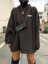 Load image into Gallery viewer, Hooded Sports Casual Loose Women's Tops
