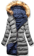Load image into Gallery viewer, Double-Sided Fur Collar Women's Coats
