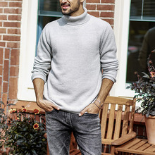 Load image into Gallery viewer, High Quality Casual Turtleneck Sweater Men
