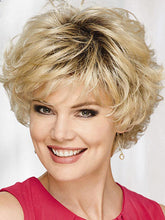 Load image into Gallery viewer, Fashion Rose Flower Inner Mesh Chemical Fiber Wig
