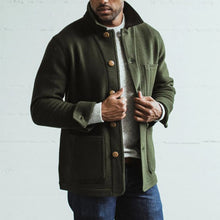 Load image into Gallery viewer, Folding Collar Long Sleeve Men's Jacket
