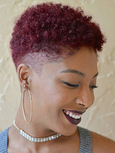 Load image into Gallery viewer, Brown Fashionable Short-Volume Chemical Fiber Wig
