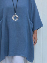Load image into Gallery viewer, Women's Casual Linen Loose Top

