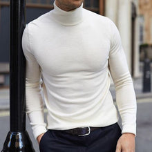 Load image into Gallery viewer, High Neck Knit Everyday Men's Tops
