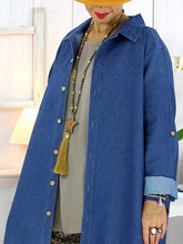 Load image into Gallery viewer, Ladies Simple Fashion Retro Denim Jacket
