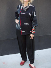 Load image into Gallery viewer, Ladies Fashion Casual Design Top And Cotton Comfortable Pants Suit
