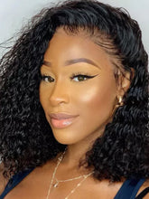 Load image into Gallery viewer, Black Deep Curly Wig
