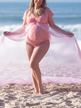 Load image into Gallery viewer, Mesh Outdoor Photo Maternity Bodysuits
