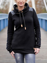 Load image into Gallery viewer, Cotton Stitching Casual Loose Women's Tops

