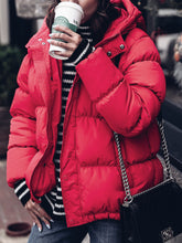 Load image into Gallery viewer, Fashion Padded Hooded Cotton Jacket
