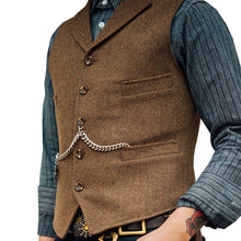 Load image into Gallery viewer, Men's Fashion Retro Casual Suit Vest
