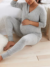 Load image into Gallery viewer, Maternity Knitted Comfortable Suit
