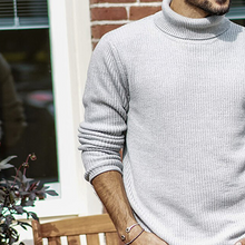 Load image into Gallery viewer, High Quality Casual Turtleneck Sweater Men
