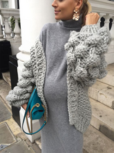 Load image into Gallery viewer, High-neck Warm All-Match Maternity Dress

