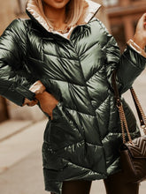 Load image into Gallery viewer, Fashion Warm High-neck Ladies Cotton Jacket
