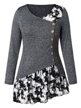 Load image into Gallery viewer, Ladies Fashion Casual Printed Long Sleeve Top
