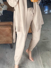 Load image into Gallery viewer, Casual and Comfortable Cardigan and Elastic Pants Suit
