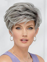 Load image into Gallery viewer, Fluffy Short Lightweight Fiber Wig
