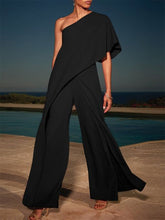 Load image into Gallery viewer, Half Sleeve Fashion Satin Elegant Suit
