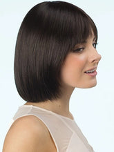 Load image into Gallery viewer, Air Bangs Brown Gradient Rose Mesh Wig
