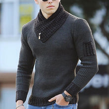 Load image into Gallery viewer, Knitted Personality Pullover Men's Sweaters
