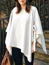 Load image into Gallery viewer, Ladies Round Neck Comfortable Shawl Top
