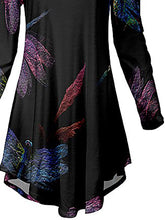 Load image into Gallery viewer, Women's Casual High Collar Printed Dress
