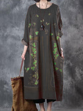 Load image into Gallery viewer, Autumn and Winter Fashion Soft Printed Dress
