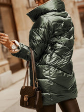 Load image into Gallery viewer, Fashion Warm High-neck Ladies Cotton Jacket
