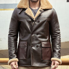 Load image into Gallery viewer, Casual Loose Plus Velvet Men's Coat
